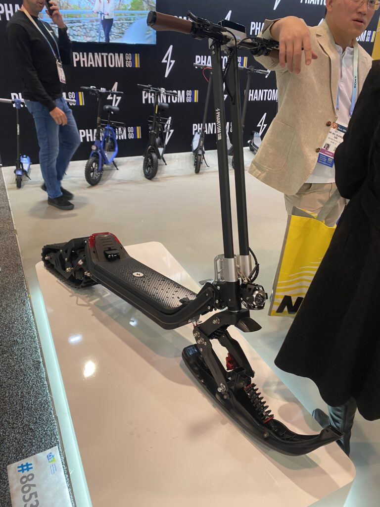 E-snow scooter - CES 2024 